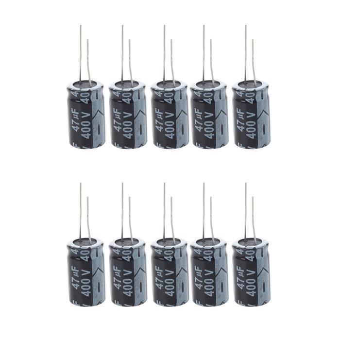 Condensatore elettrolitico in alluminio 47uF 160V 47MFD 160Volt 10