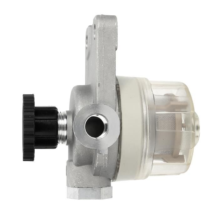 Séparateur D'Eau Filtre Carburant Universel Avec Pompe Manuelle - Qiilu A0000907350, Compatible Camions & Voitures