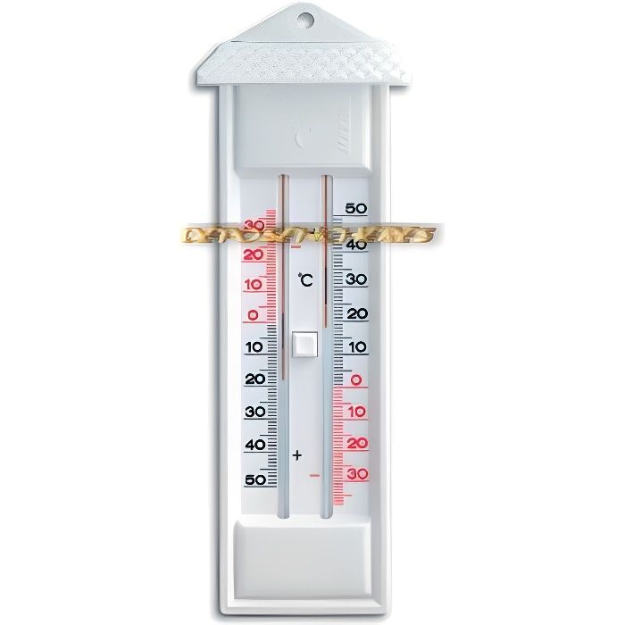 Thermomètre intérieur-extérieur numérique blanc TFA - Cdiscount Jardin