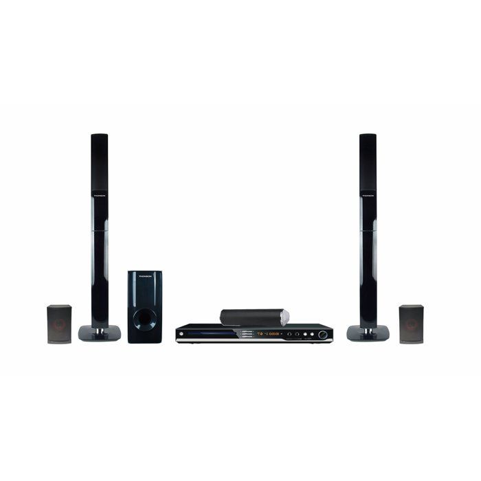 Système Home Cinema THOMSON THC385 – 5.1, 500 Watts, Upscaling 1080p