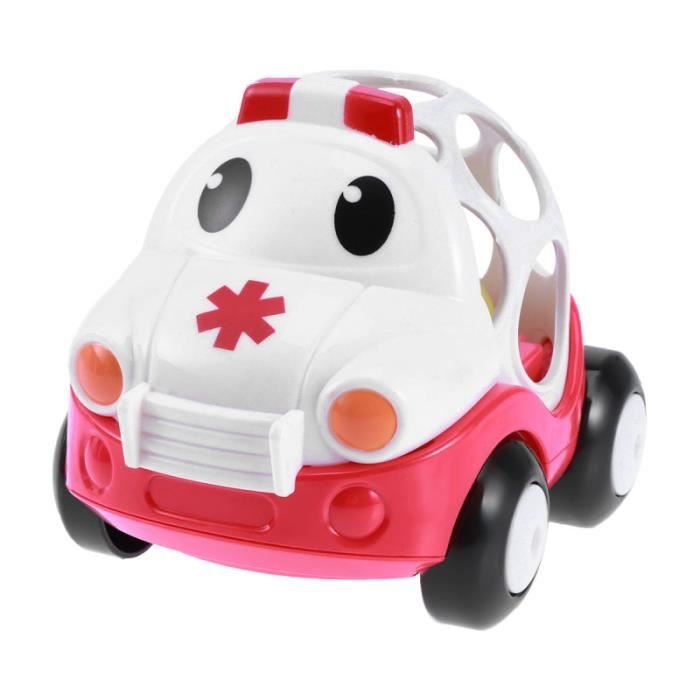 1 Pc Mignon Cartoon Bebe Jouet Voiture Son Lumiere Musique Petit Enfants Educatif Blanc Voiture Electrique Achat Vente Voiture Electrique Enfant Cdiscount