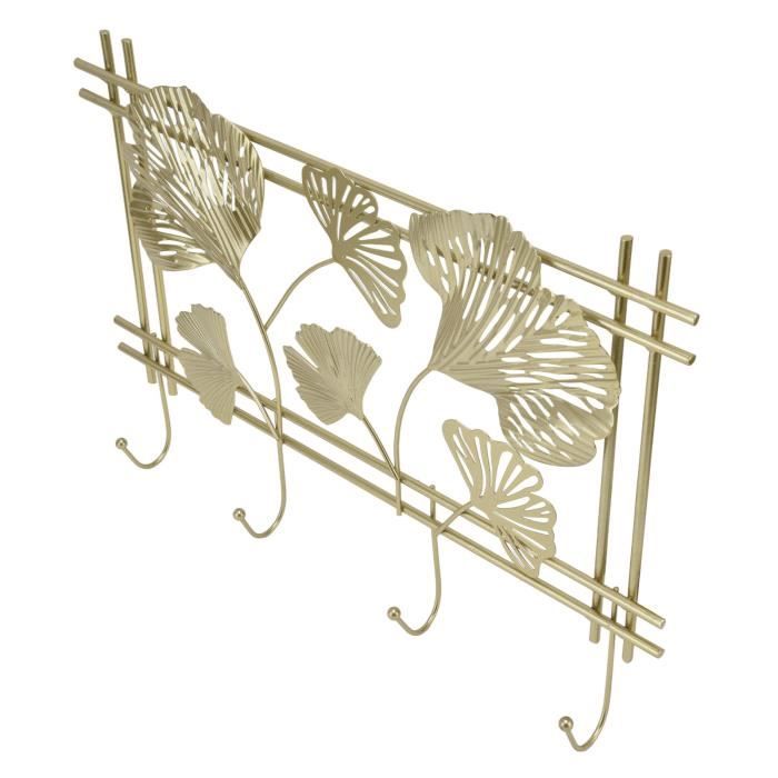 Porte-manteau mural - Design moderne - En forme d'arbre - Support mural vertical avec 8 crochets pour chapeaux, écharpes, clés