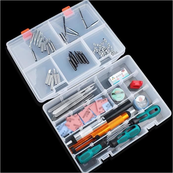 Boîte à outils, Caisse à outils,vide,Boîte de rangement,en aluminium -  Cdiscount Bricolage