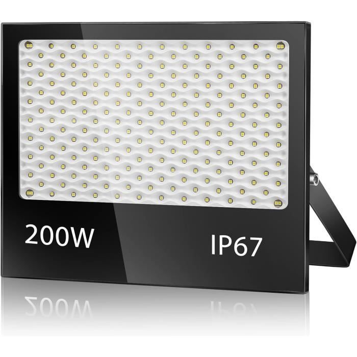200W Projecteur Led Exterieur, Spot Led Extérieur Blanc Froid 7000K ...