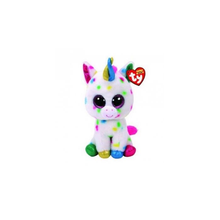 Peluche Ty Harmonie La licorne Medium TY Rose 23 cm Pour Enfant Interieur Cdiscount Jeux Jouets