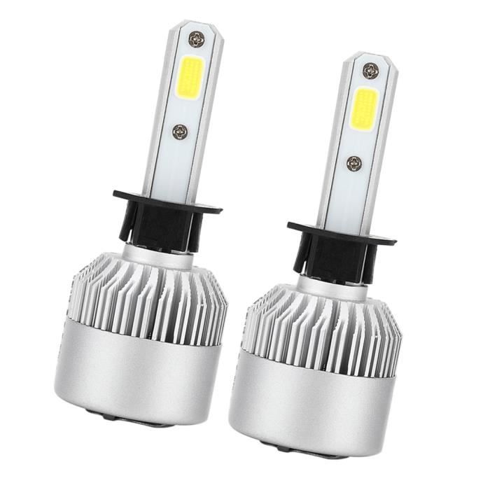 6x Ampoule LED Lumière 6000K Headlight H11 H9 H8 H1 72W 7200LM