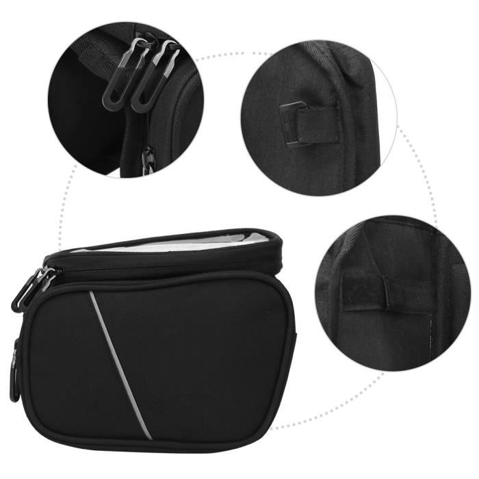 Sacoche Triangle Sac De Vélo Avant Tube Cadre Sacs Étanche