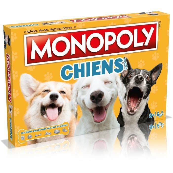 Jeu De Société Monopoly Chats Winning Moves WM03528-FRE-6 – Thème Félin