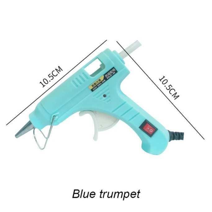 Pistolet à Colle Chaude 40W - Buse 7mm En Cuivre, Pour Bricolage Et DIY à La Maison