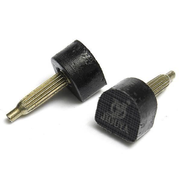 3 Paires D'embouts De Talon Pour Chaussures Hautes - 14 Mm, Noir, Antidérapants, Pour Réparer Talons Usés Ou Bruyants - 9