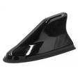 noir aileron de requin en forme de base adhésive toit de voiture Radio Antenne a15111300ux0183-1