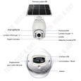 caméra surveillance wifi solaire panneau solaire sans fil dispositif d'enregistrement extérieure à distance appli téléphone portable-1