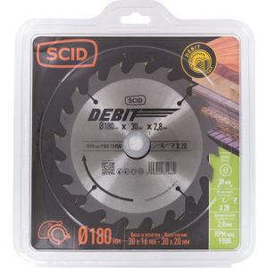 Lame de scie circulaire de qualité supérieure - 180 x 20 mm - 40.[Q730] - Jardin