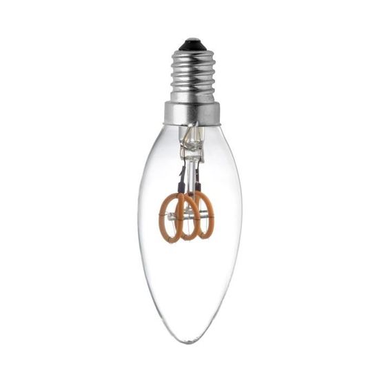Pack 6 ampoules LED 1W E14 Blanc chaud - Ping City
