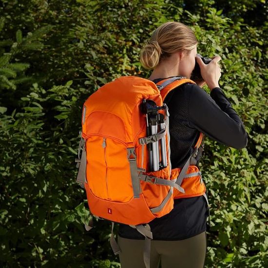 AmazonBasics Sac a dos pour appareil photo Serie Randonnee Orange Cdiscount Appareil Photo