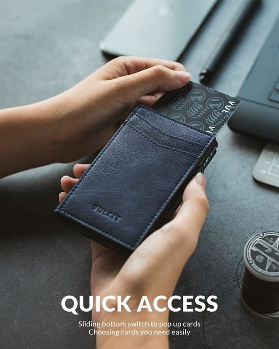 Portefeuille - Porte-Cartes De Crédit Avec Blocage Rfid - Portefeuille Pour Homme[k1074] 09