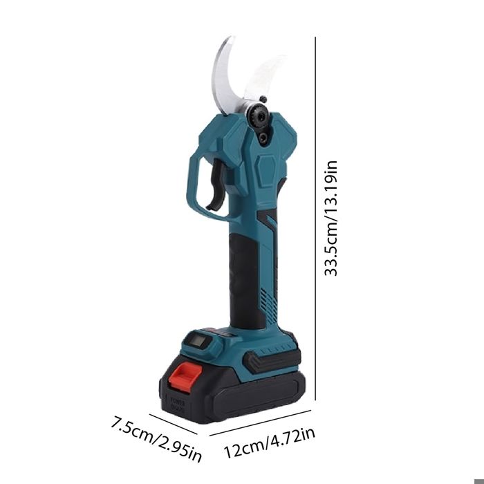 Sécateur électrique Sans Fil Professionnel – Coupe Jusqu’à 40 Mm, Avec 2 Batteries !