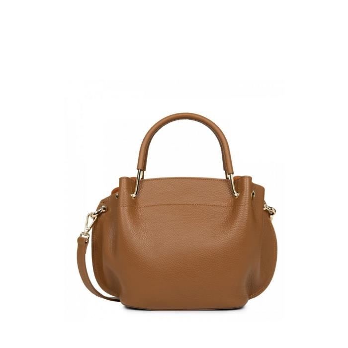 Sac main Lancaster Ref 45315 camel 21 22.5 12 TU Marron Achat