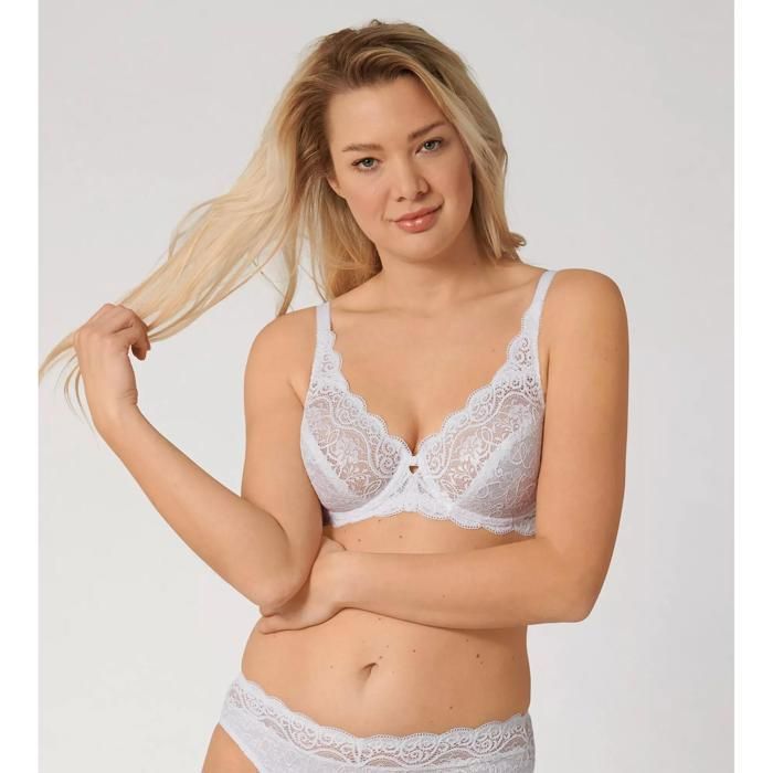 Triumph Femmes Amourette 300 L X Soutien Gorge Blanc Taille 38C Blanc Cdiscount Pret a Porter