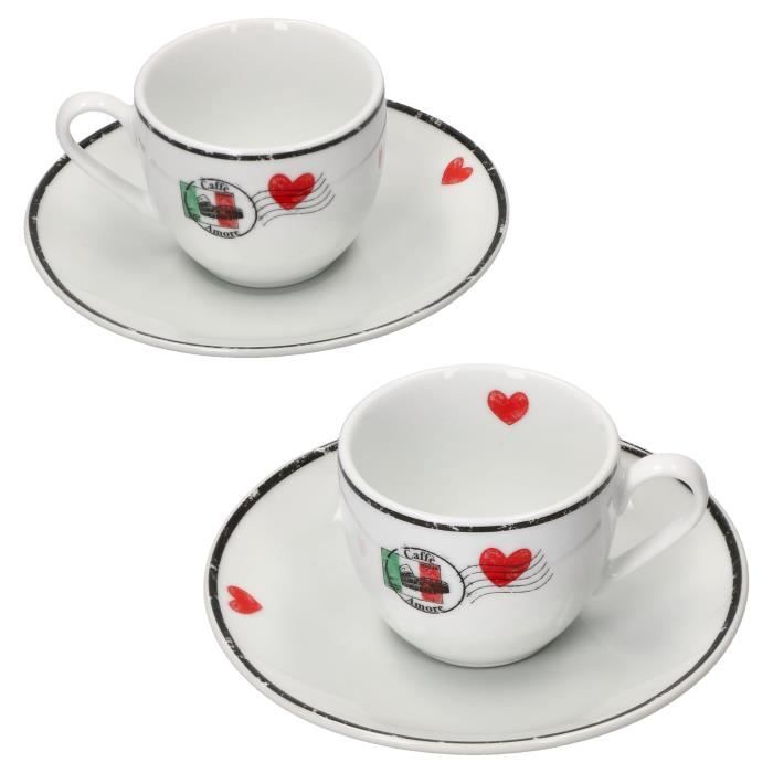 Tasse à Expresso Ritzenhoff Avec Soucoupe – Porcelaine Design Genussklasse – 95 Ml, Motif Jardin Zen - 8