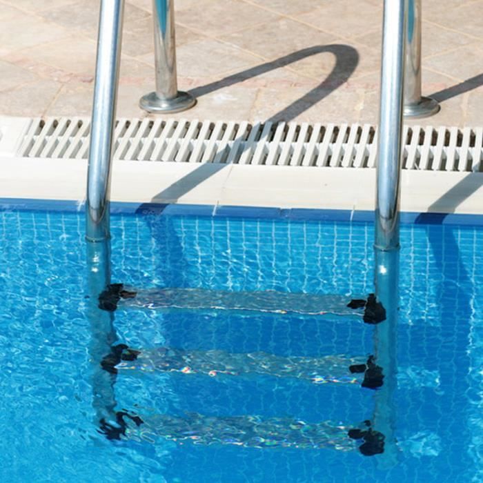Marchepied Universel Pour échelle De Piscine - Antidérapant, Polypropylène, 49,8 Cm, Avec Vis, Pour Spas, Parc Aquatique