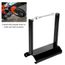 Equilibreuse pour Roue de Moto Professionnelle Support déquilibrage Noir 