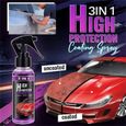100ML, 3 in 1 High Protection Quick Car Coating Spray, Plastic Parts Refurbish Agent, Quick Coat Car Wax Polish Spray 3PCS-2
