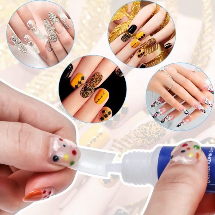 Peggy Sage Colle à Ongles Nail Glue Nail Art Faux Ongles et Capsules