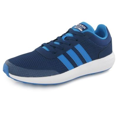 Adidas Neo Cloudfoam Race bleu baskets mode mixte Bleu Cdiscount Sport