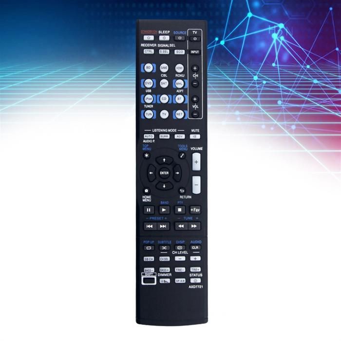 Telecomando Universale Di Ricambio Per Ricevitore Pioneer AXD7721, VSX-1024, VSX-824, VSX-44, 5.2/7.1 Canali