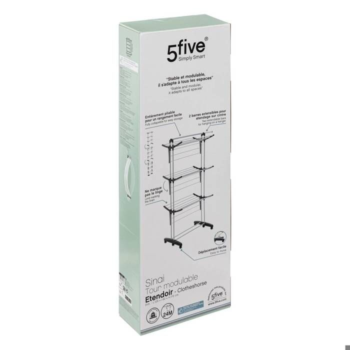 5five - cestino tila 3,5l plastica grigia | Leroy Merlin