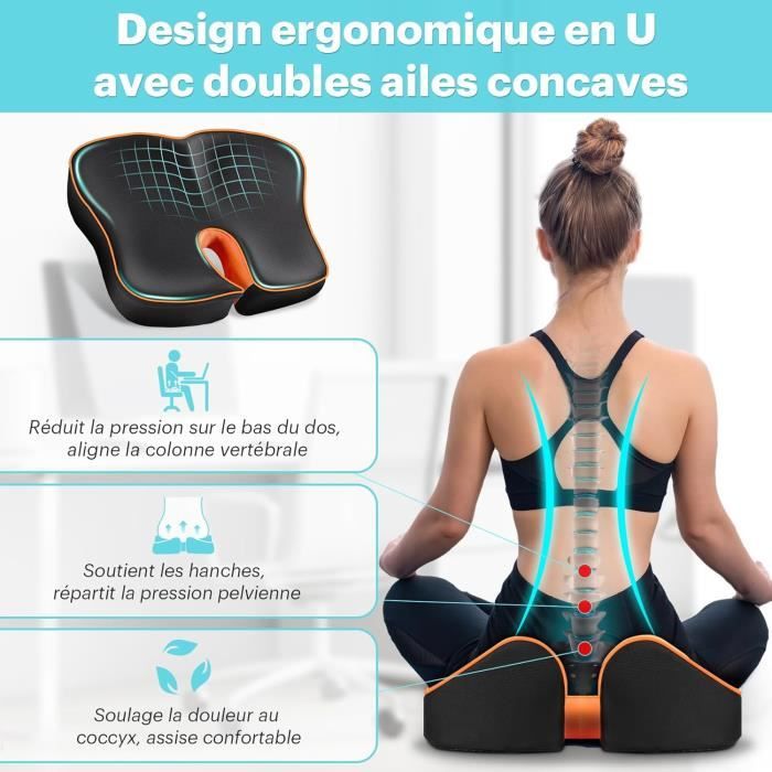 Coussins Ergonomiques Intimes – Soutien Confortable Grâce à La Mousse à