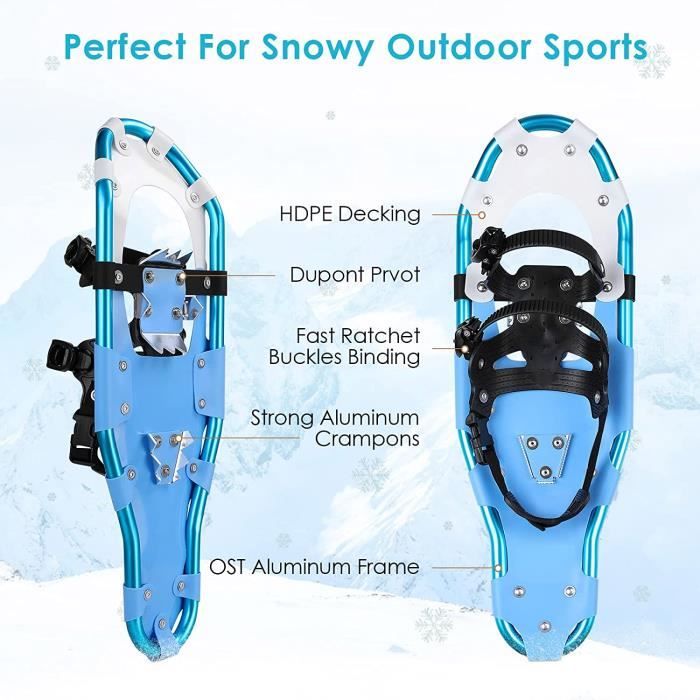 Raquette discount neige chaussure
