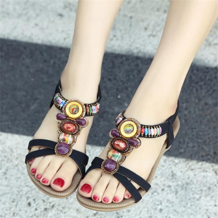 Sandales ethniques sale