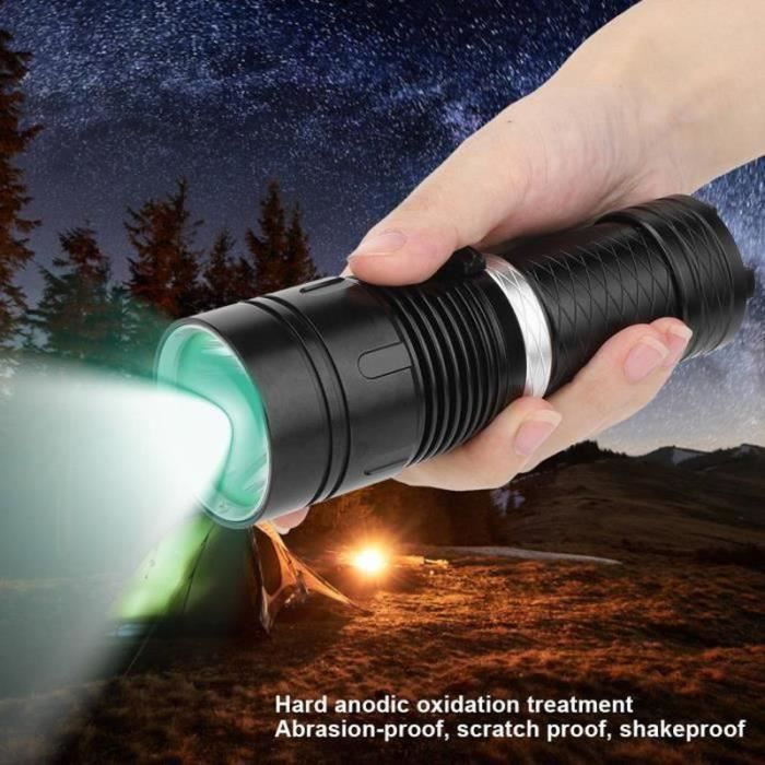 LAMPE DE POCHE DEL 6000 LM XPE mini lampe torche lumière pour camping et  randon EUR 7,03 - PicClick FR
