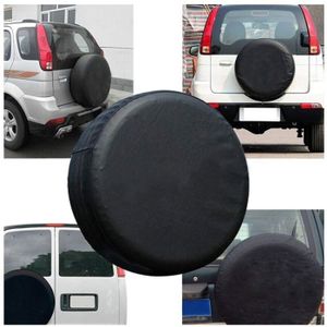 Housse De Roue De Secours 35,6 Cm Motif Chat Noir - Protection SUV Et Camping-Car