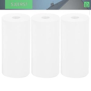 5 Rouleaux De Papier Autocollant D'imprimante Thermique, Papier D