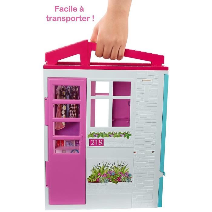 Maison barbie transportable discount