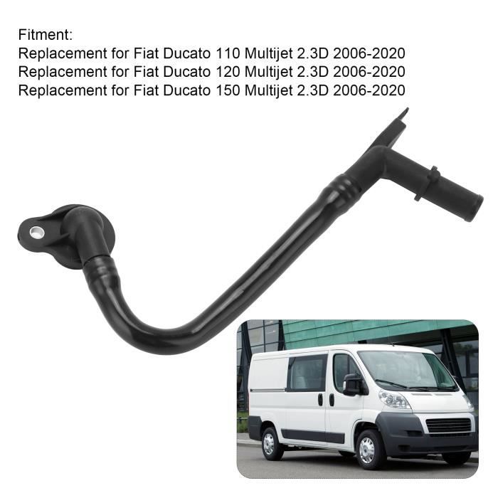 Raccord De Tuyau D'eau De Refroidissement ABS Noir Compatible