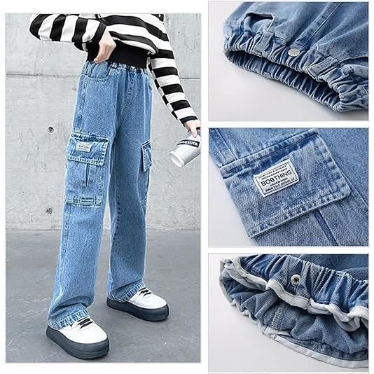 Jean cargo fille online