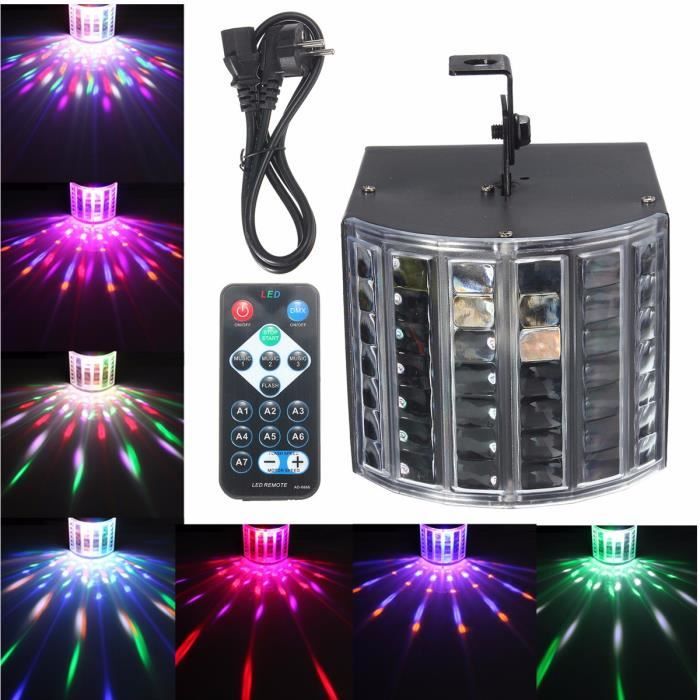 Projecteur Scène 12 LED RGB 3-en-1 18W DMX512 - Effet Lumière Disco