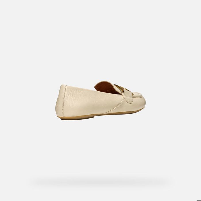 Mocassins Geox Palmaria G - Pour Fille - Cuir Souple - Semelle Caoutchouc - Confortables