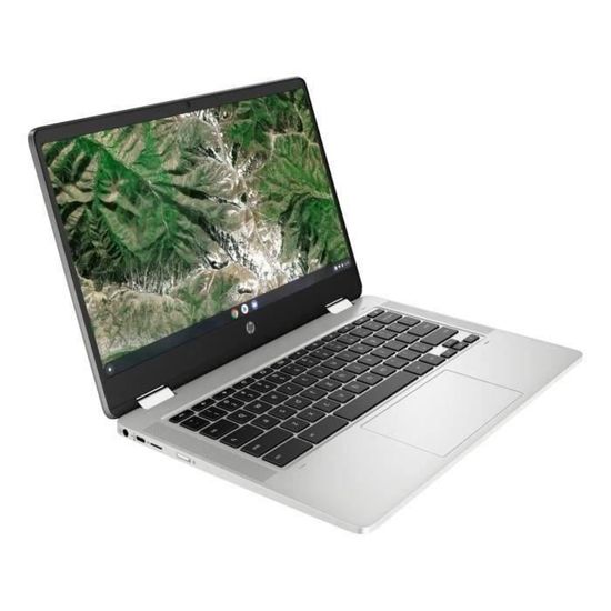 Chromebook HP 14a-ca0000nf - 14" HD - Celeron N4020 - RAM 4Go - Stockage 64Go SSD - Google Chrome - AZERTY