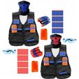 Kit d'équipement pour flèches Nerf - Spinel - Accessoires pour gilet tactique - Mixte - Enfant-0