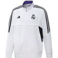 Veste de survêtement adidas Originals REAL MADRID PRESENTATION - Blanc - Football - Manches longues - Adulte-0
