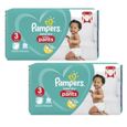 Pampers - 338 couches bébé Taille 3 baby dry pants-0