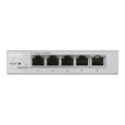 ZYXEL Commutateur Ethernet GS1200-5 5 Ports Gérable - 2 Couche supportée - Paire torsadée - Bureau-0