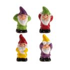 MELISSA & DOUG Lot de 4 Fève Porcelaine 35mm Nain - Epiphanie Galette des Rois