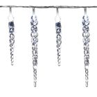 Guirlande lumineuse VOLTRONIC Stalactites à 40 LEDs blanches - 5,5m