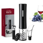 JIMIGO Tire Bouchon Électrique 4 en 1 Ouvre Bouteille Automatique avec Coupe-Capsule, Verseur de vin et Bouchon